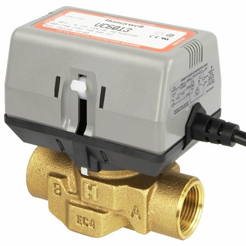 Van dien tu motorized vavle Honeywell 2way