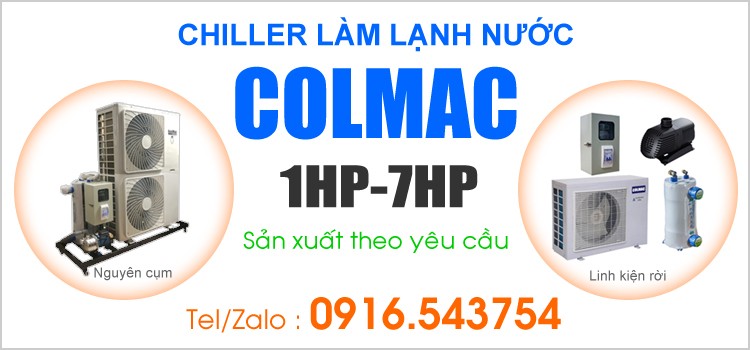 Chiller làm lạnh nước COLMAC