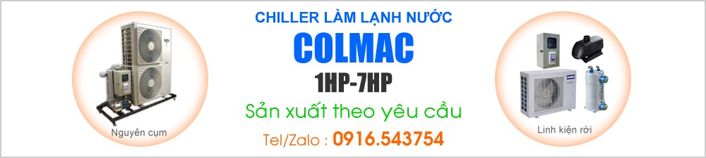 Chiller làm lạnh nước COLMAC